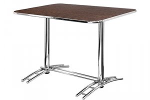 Хромированный стол Элегия - Мебельная фабрика «Вся Мебель»
