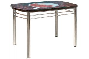 Хромированный стол Трилогия - Мебельная фабрика «Вся Мебель»