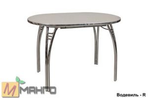 Хромированный стол Водевиль R - Мебельная фабрика «Манго»