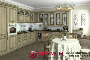 Изысканная кухня Сорренто - Мебельная фабрика «Оптимум»