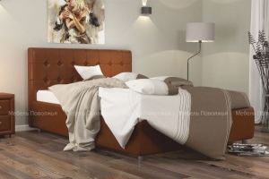 Кровать двухспальная Карина 2 - Мебельная фабрика «Мебель Поволжья»