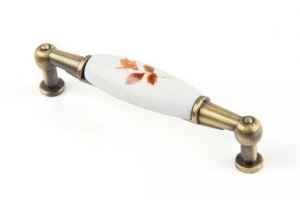 KERRON CERAMIC Ручка-скоба с фарфором 