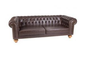 Классический диван в каретной стяжке Барк р2 - Мебельная фабрика «Тройка-Юг»