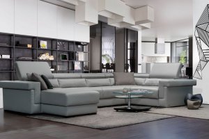Комфортный угловой диван COSMO PLAIN - Мебельная фабрика «Möbel&zeit»
