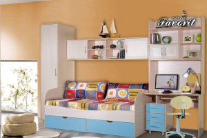 Комплект для детской Антошка-2 - Мебельная фабрика «Фаворит»