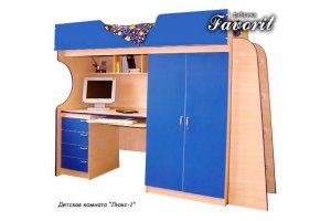 Комплект для детской Люкс-1 - Мебельная фабрика «Фаворит»