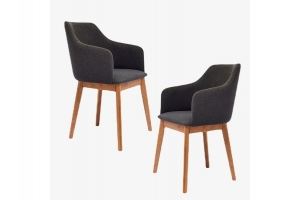 Комплект из двух стульев Каф - Мебельная фабрика «DAIVA casa»