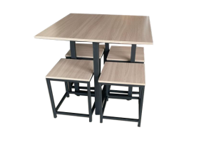 Комплект Квадро стол и 4 табурета - Мебельная фабрика «АТЛАС»
