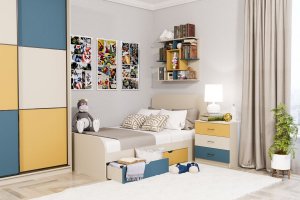 Комплект мебели для детской - Мебельная фабрика «Антей»