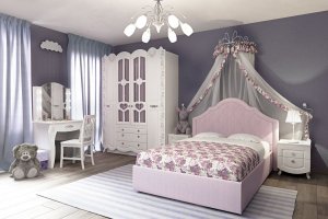 Комплект мебели для детской Розалия - Мебельная фабрика «Аквилон»