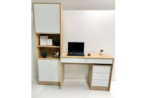 Комплект стеллаж и стол с тумбой - Мебельная фабрика «MODERNIKA»