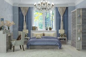 Спальня Октава композиция 4 - Мебельная фабрика «Памир»