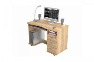 Компьютерный стол на колесах - Мебельная фабрика «Балтика мебель»