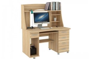 Компьютерный стол с надстройкой - Мебельная фабрика «Балтика мебель»