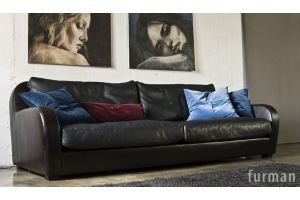 Кожаный диван Fiorano - Мебельная фабрика «Фурман»