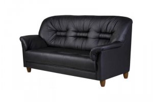Кожаный прямой диван - Мебельная фабрика «Самсон-АРС»