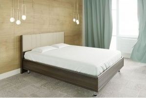 Кровать с мягким изголовьем КР 2013 - Мебельная фабрика «Д’ФаРД»
