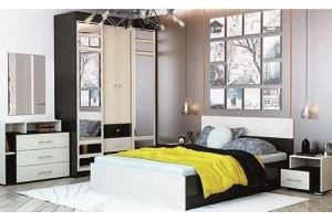 Красивая спальня Гелла - Мебельная фабрика «Мир Нестандарта»