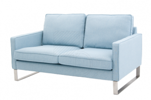 Красивый голубой диван Dallas - Мебельная фабрика «Дебют»
