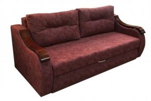 Красный диван Фаворит 3 - Мебельная фабрика «ДАР Мебель»