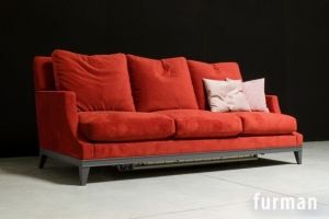 Красный диван Manhattan