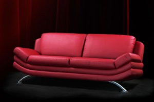 Красный модный диван Лагуна - Мебельная фабрика «Винтер-Мебель»