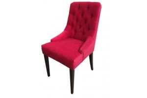 Красный мягкий стул - Мебельная фабрика «POBEDA.»