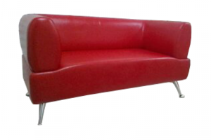 Красный нераскладной диван - Мебельная фабрика «Лина-Н»
