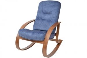 Кресло-качалка из массива дерева