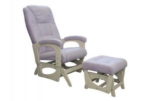 Кресло-качалка Марк с пуфом - Мебельная фабрика «Квинта»