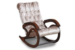 Кресло-качалка с пуговицами