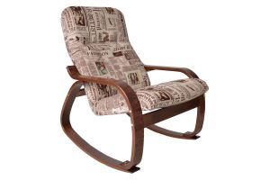 Кресло-качалка Сайма Газета - Мебельная фабрика «Мебелик»