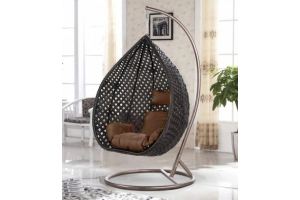 Кресло подвесное из ротанга - Мебельная фабрика «Афина-Мебель»