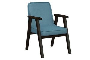 Кресло Ретро голубое