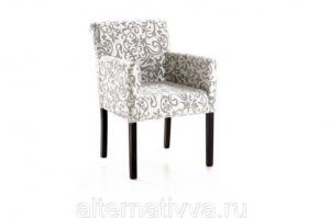 Кресло с деревянными ножками AL 40 - Мебельная фабрика «Alternatиva Design»