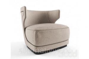 Кресло с изогнутой спинкой AL 147 - Мебельная фабрика «Alternatиva Design»