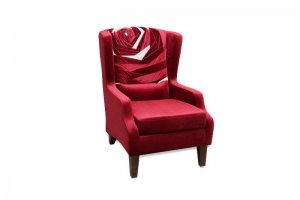 Кресло Сицилия с розой - Мебельная фабрика «Арт-мебель»