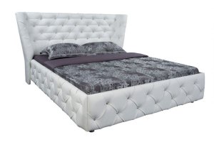 Кровать 02 с мягким изголовьем - Мебельная фабрика «Эльнинио»