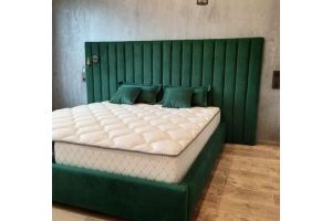Кровать с увеличенным изголовьем - Мебельная фабрика «Mebelstulia»
