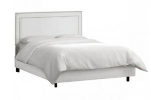 Кровать 23 в простом дизайне - Мебельная фабрика «Эльнинио»