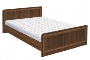 Кровать 2х спальная с накладками МДФ