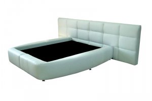Кровать 35 из экокожи - Мебельная фабрика «Эльнинио»