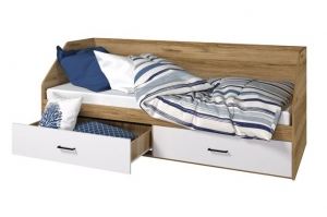 Кровать односпальная 2 ящика - Импортёр мебели «Эксперт Мебель»