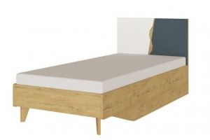 Кровать 900 с настилом ИД 01.594 - Мебельная фабрика «Интеди»