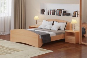Кровать Аккорд из дерева - Мебельная фабрика «Райтон»
