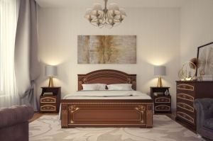 Кровать Александра 3 - Мебельная фабрика «ДАРИНА»
