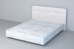 Кровать 031 с мягким щитком ЭГО - Мебельная фабрика «ДИАЛ»
