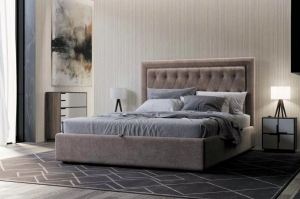 Кровать Baltazar с утяжками - Мебельная фабрика «Sonberry»
