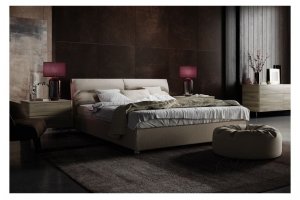 Кровать Blanch с корпусом из массива дерева - Мебельная фабрика «Walson»