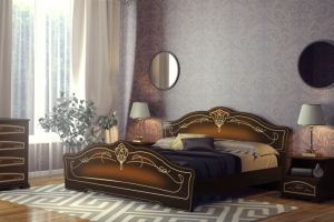 Кровать Царица 2 МДФ - Мебельная фабрика «ДАРИНА»